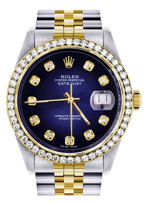 mens rolex diamond watch|rolex diamond bezel price.